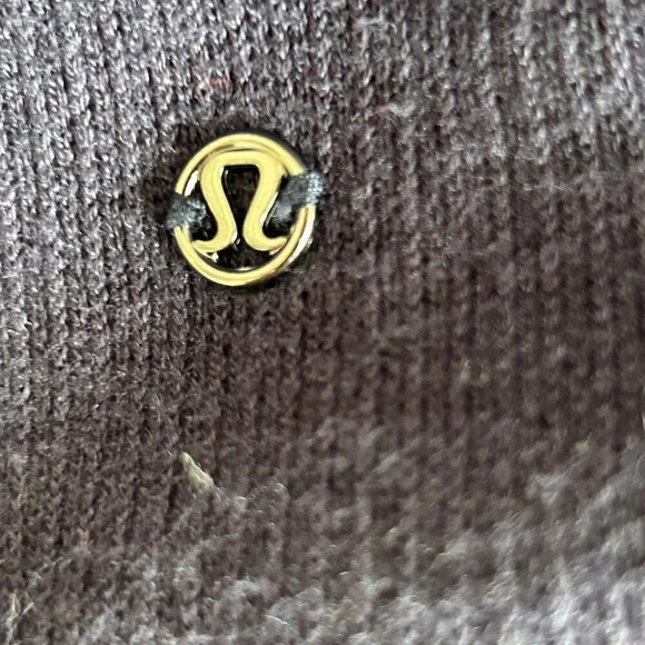 Lululemon Navy Blue Transformation Reversible Wrap Sweater - Picture 4 of 10